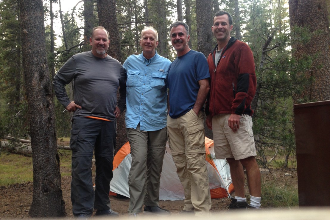 Four men and a hike (Day 1) – Tenaya Lake to Sunrise Creek&nbsp;Camp.